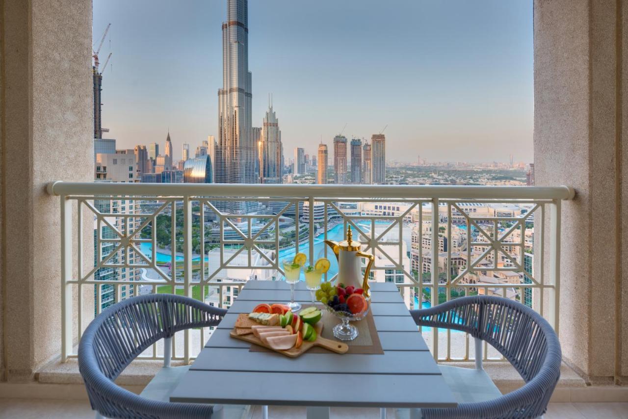 Durrani Homes - Designer 2Br Apt With Stunning Burj Khalifa And Fountain View Dubai Buitenkant foto
