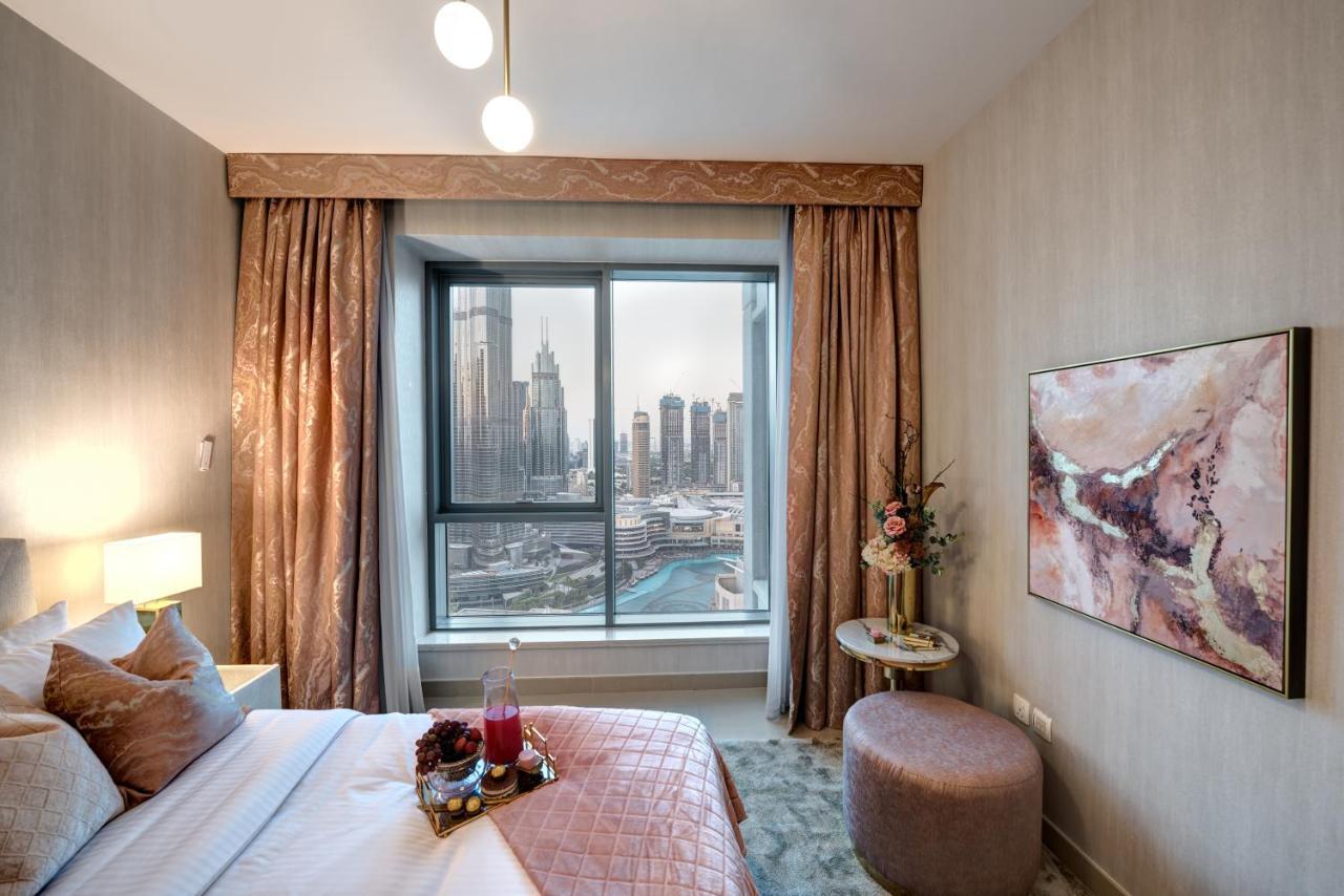Durrani Homes - Designer 2Br Apt With Stunning Burj Khalifa And Fountain View Dubai Buitenkant foto