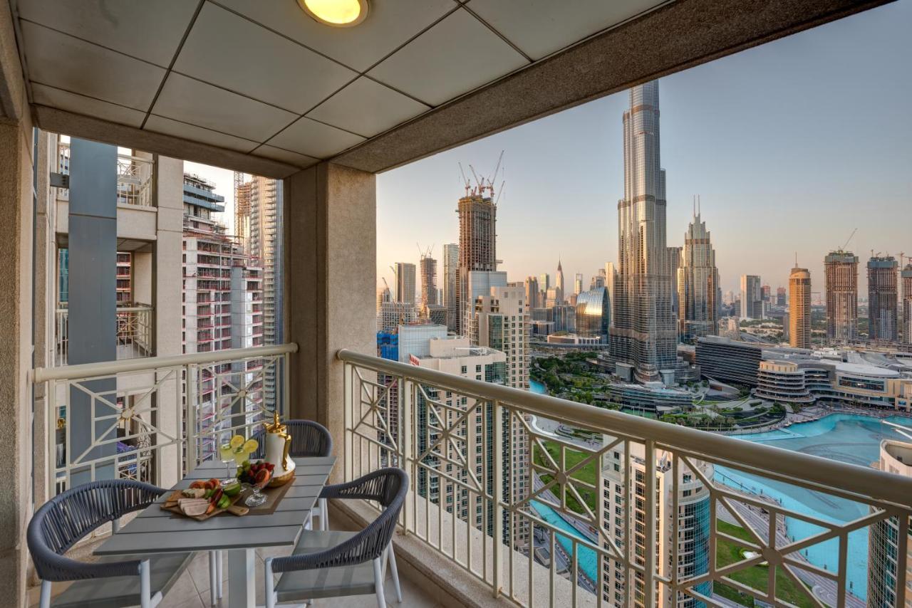 Durrani Homes - Designer 2Br Apt With Stunning Burj Khalifa And Fountain View Dubai Buitenkant foto